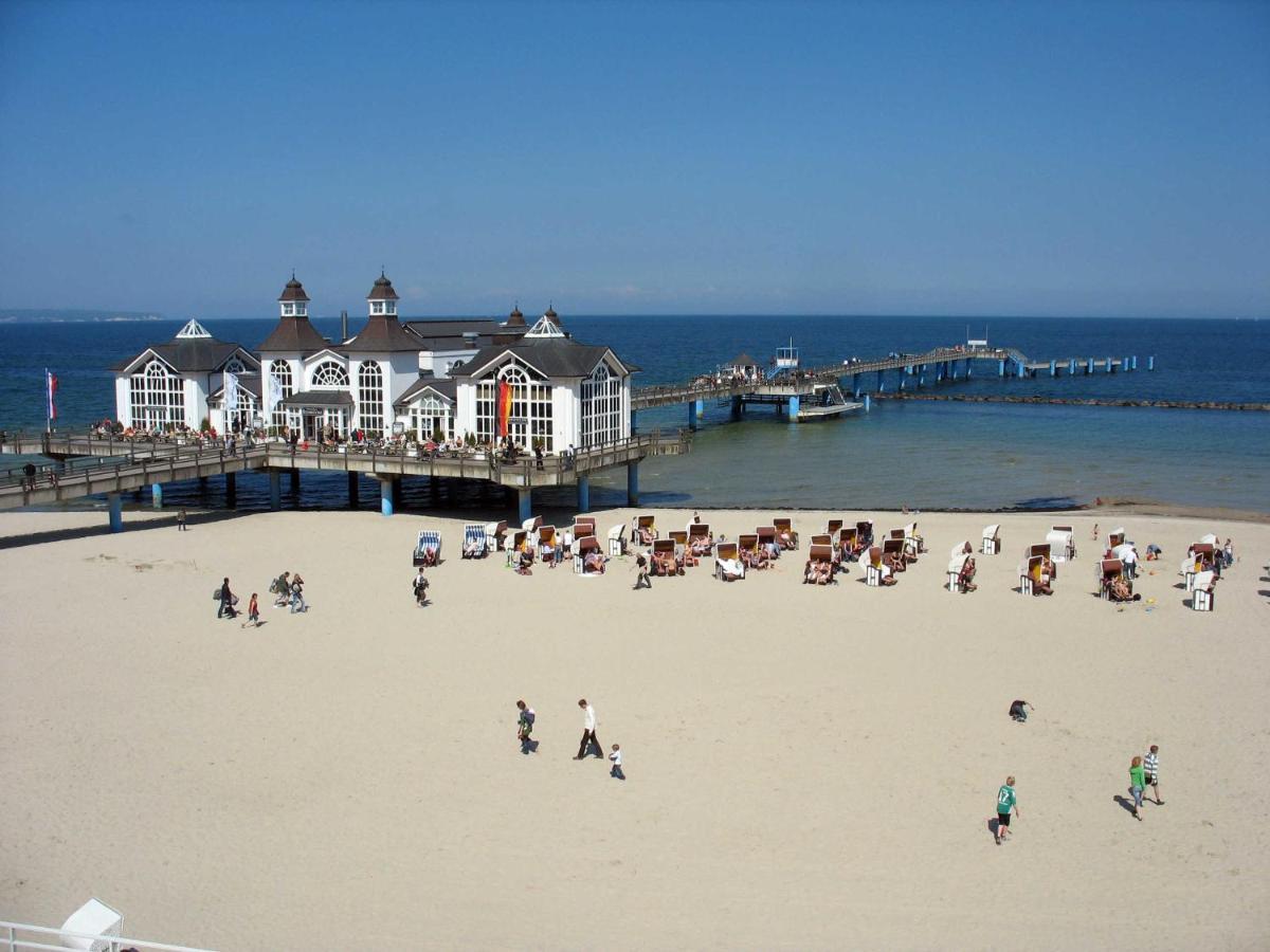 Fewo Mit Balkon Und Strandkorb 03 Sellin  Esterno foto